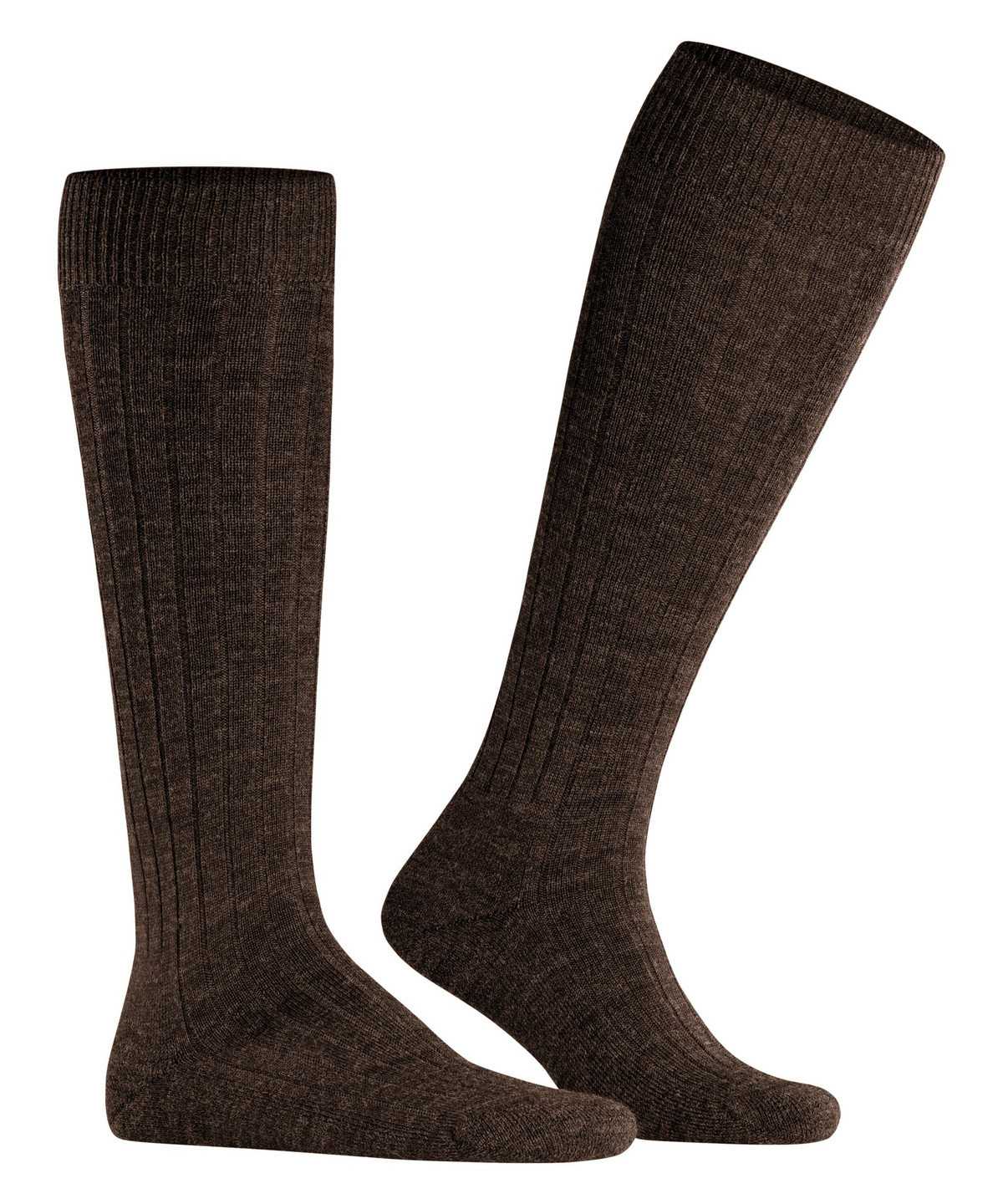 Pánské Ponožky Falke Teppich im Schuh Knee-high Socks Hnědé | 2704LRVSH