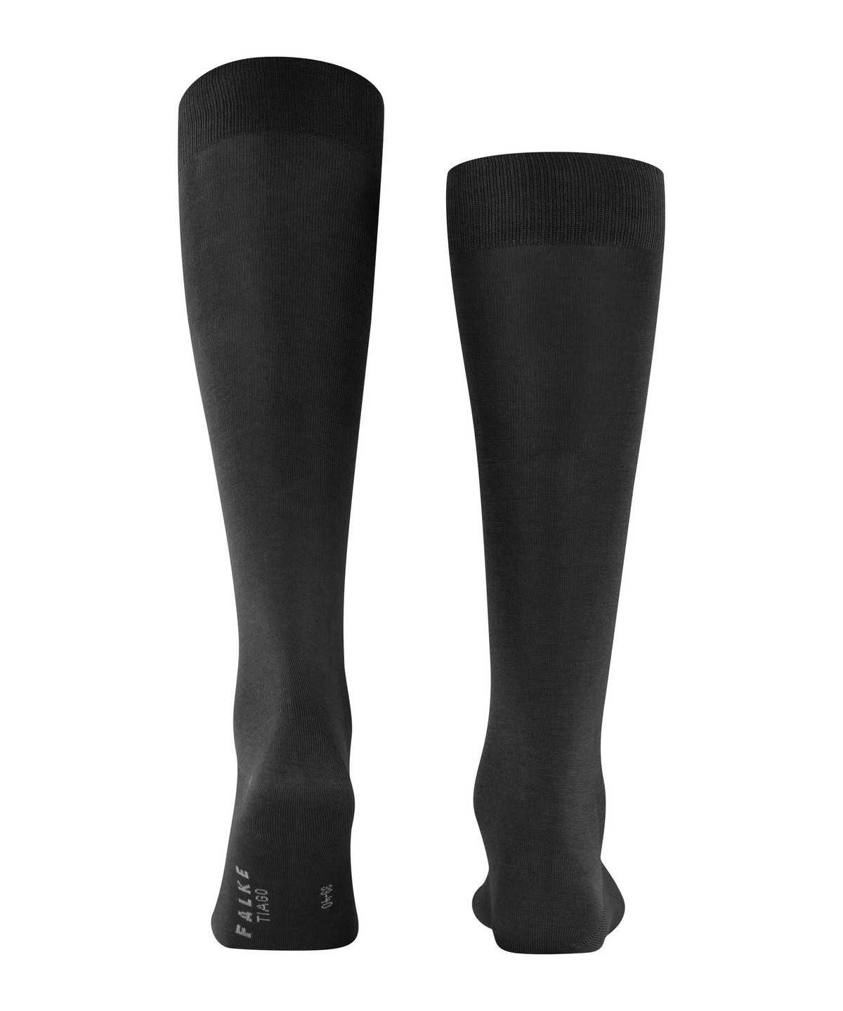 Pánské Ponožky Falke Tiago Knee-high Socks Černé | 1389RXAQG