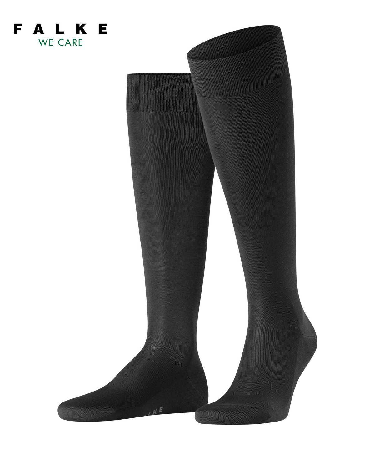 Pánské Ponožky Falke Tiago Knee-high Socks Černé | 1389RXAQG